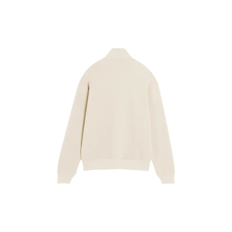 Maison Kitsune Bold Fox Head Patch Comfort Half Zipped Sweatshirt-1