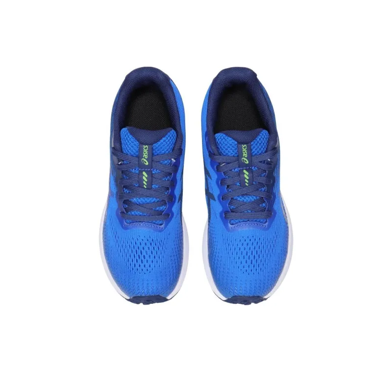 Asics Laser Beam Slip Resistant Cushioning Low Top Kids Lifestyle Shoes Blue Teenagers-4