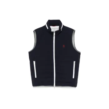 Brunello Cucinelli Quilted Zipped Gilet