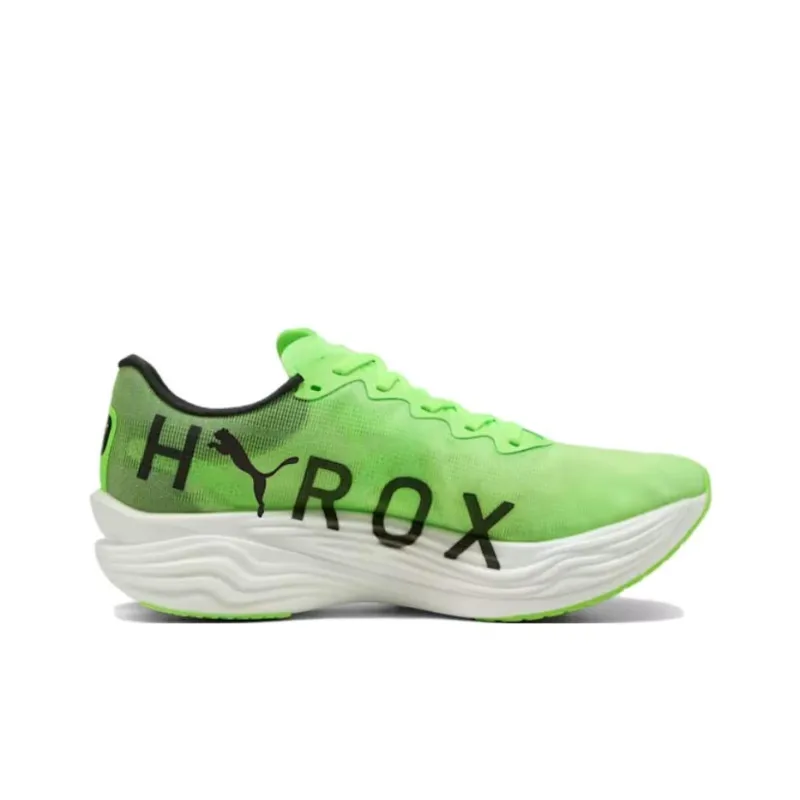 HYROX x PUMA Anti Slip Wear Resistant Low Top Casual Running Shoes Men's Green-1