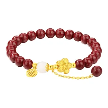 Olampe Reconstructed Cinnabar Bracelets Women's