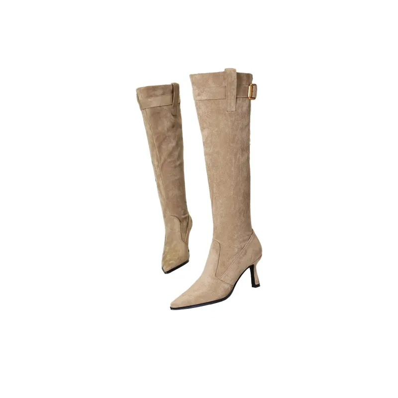 QITUMAUL Knee high Boots Women's-7