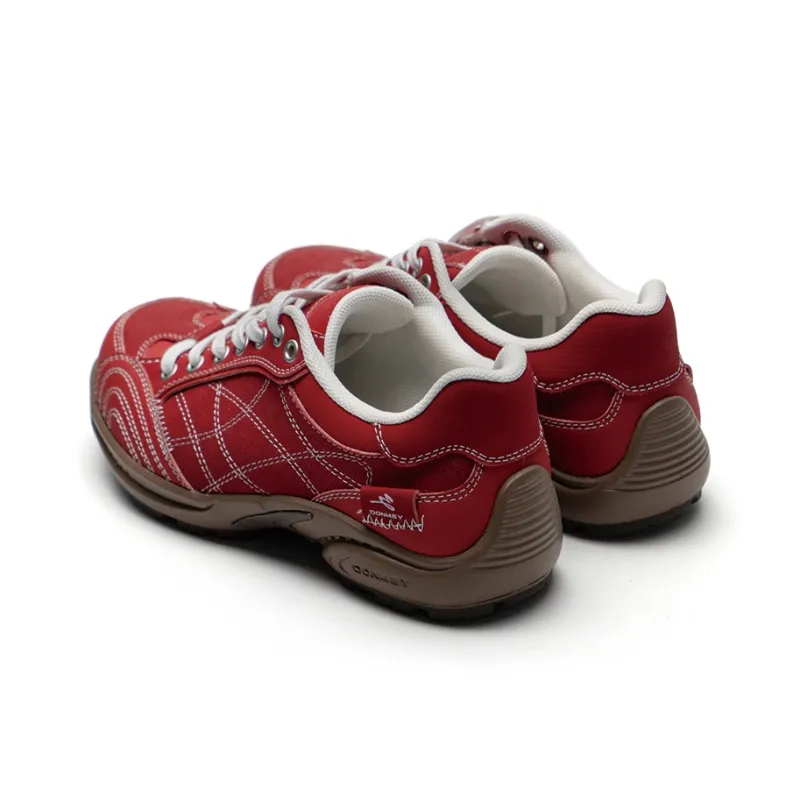 Mule Donkey Non-slip Lightweight Low-Top Casual Shoes Unisex Red-3