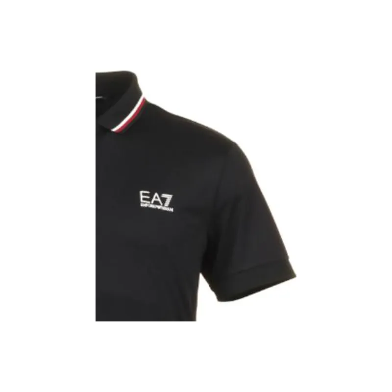 EMPORIO ARMANI Raised logo Polo Shirt-3