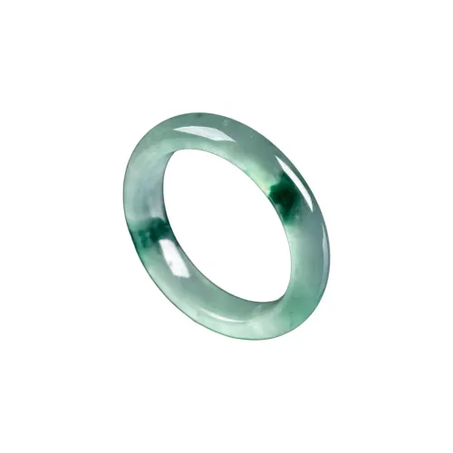 PUPAN Ice Glutinous Jadeite Rings Unisex
