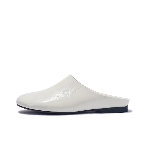 BELLALILY Rubber Sole Slip Resistant Wrap toe Slippers Women's