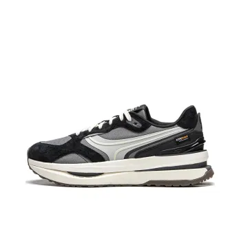 LiNing Zhengrong Cushioning Anti Slip And Wear Resistant Balance Rebound Low Top Casual Shoes Unisex Black Gray