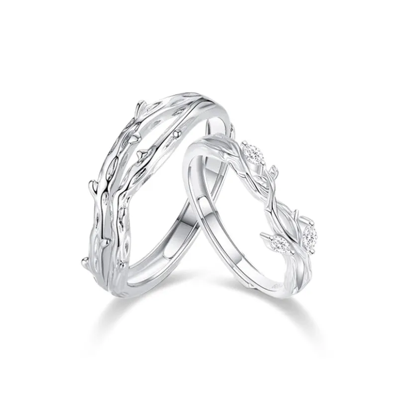 CHINA GOLD S925 Silver Rings Unisex-0