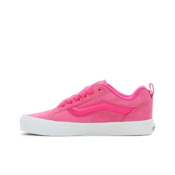 Vans Knu Skool Slip Resistant Low Top Kids' Skateboarding Shoes Pink Teenagers