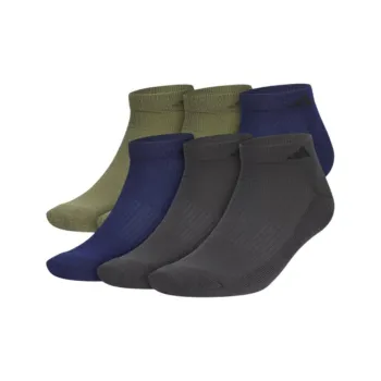 Adidas Free Shipping With AdiClub Athletic Cushioned 6 Pack Low Cut Socks