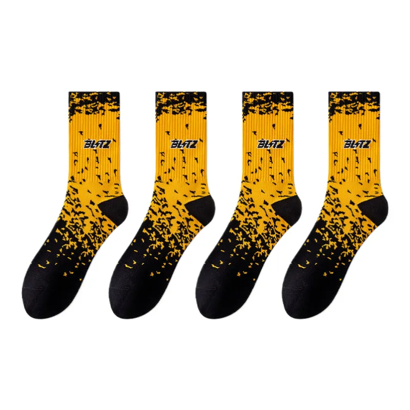 Cotton Gene Mid Calf Socks Men's 4 Pack-8