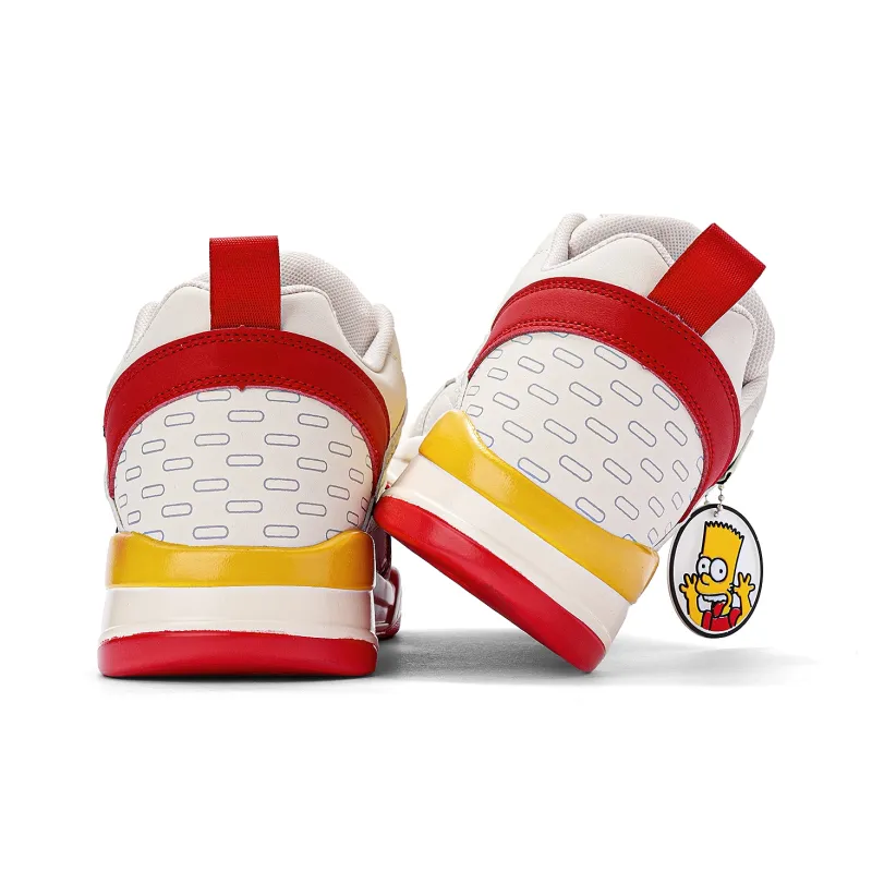 The Simpsons Cushioning Coverage Height Increasing Balance Wear Resistant Lightweight Skateboard Shoes Unisex-20
