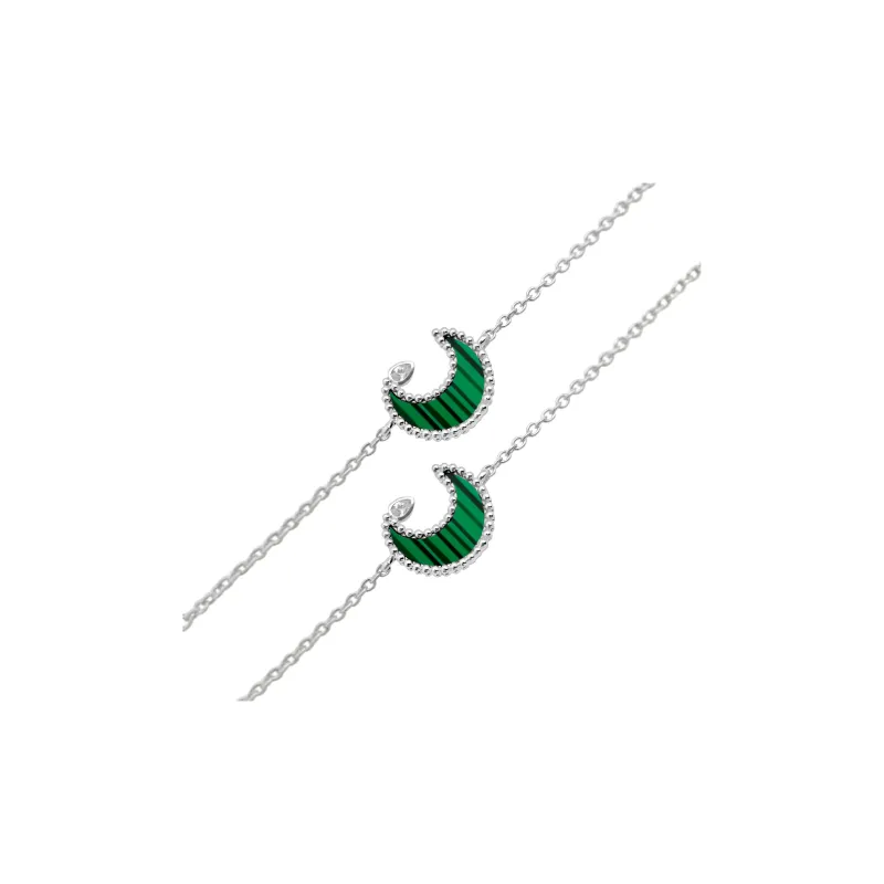 ICEGANG White Gold Plated Copper Bracelets Unisex-2