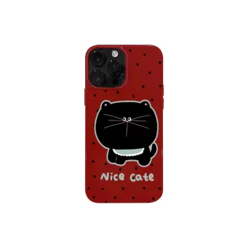 XIANGRIKE TPU Material Large Cat Phone Case Compatible With IPhone 15/14 Plus/13/12/11/15 Pro Max/XS/XR/XS Max/8 Plus