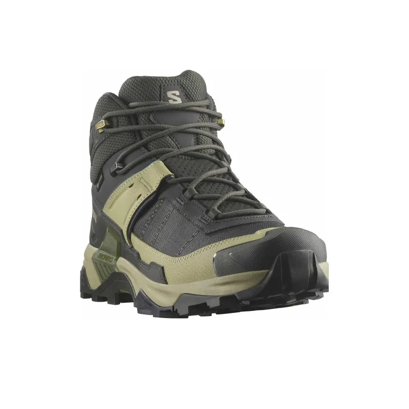 SALOMON X Ultra 5 Mid GORE TEX 'Peat Grey Green'-3
