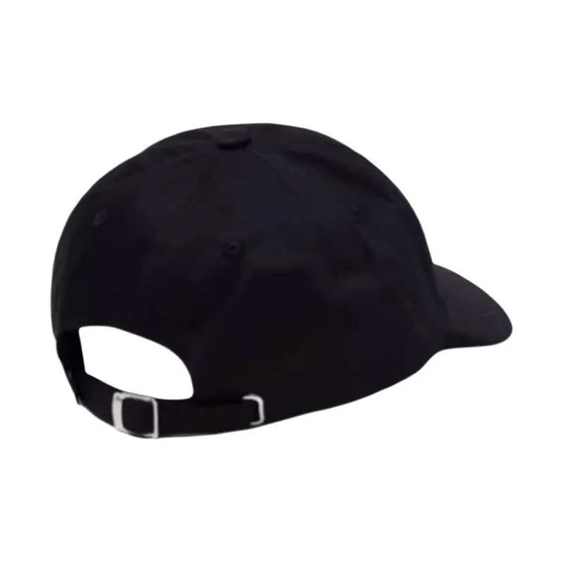 HUF Cotton Baseball Caps Unisex Black-2