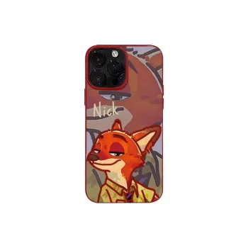 XIANGRIKE TPU Material Fox Mr. Phone Case Compatible With IPhone 15/14 Plus/13/12/11/15 Pro Max/XS/XR/XS Max/8 Plus