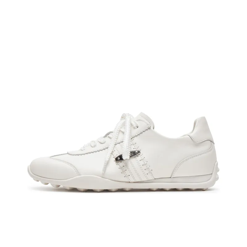 Staccato Bean Milk Skin Slip Resistant Low Top Casual Shoes Women's-0
