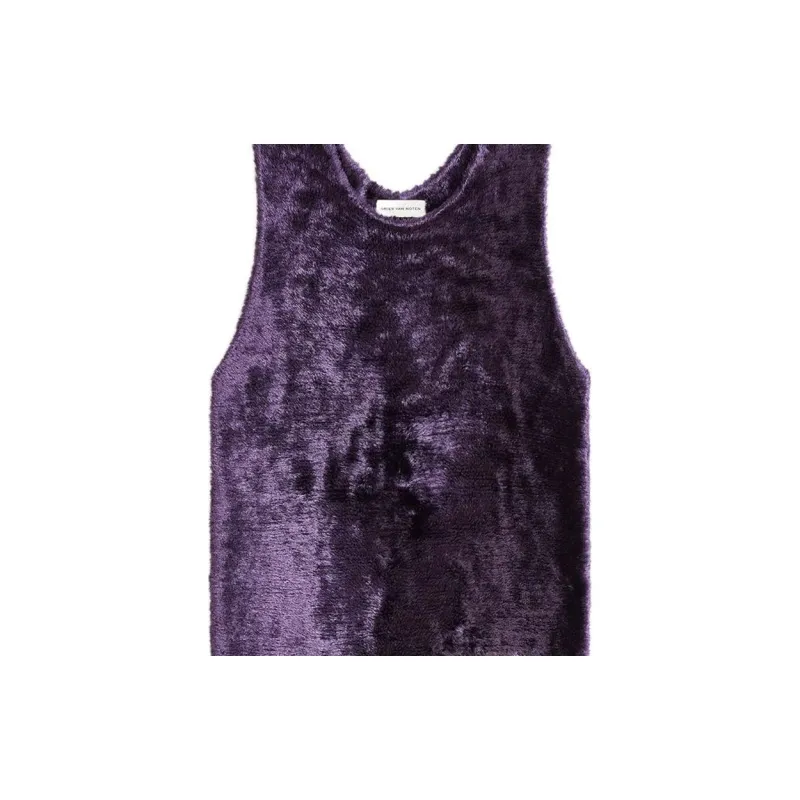 DRIES VAN NOTEN Fluffy Knitted Top-4