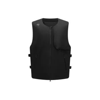 DESCENTE BLEU Vests Men BK Black