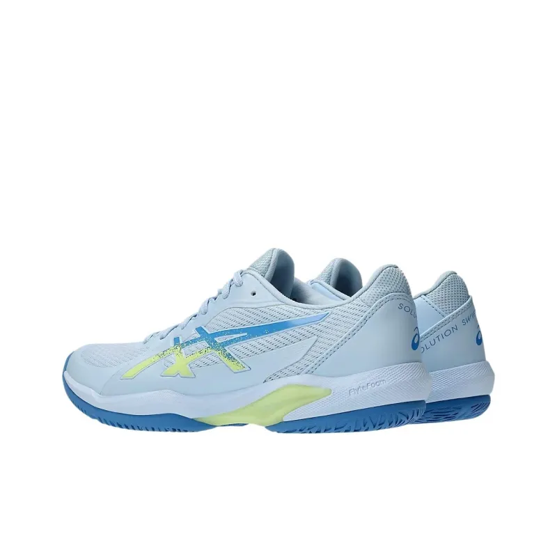 Asics Solution Swift Ff 2 Light Blue Huddle Yellow Women's-3