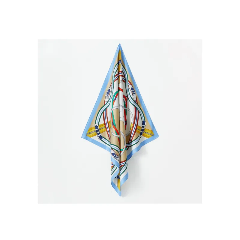 WENSLI Silk Scarves Women's-7