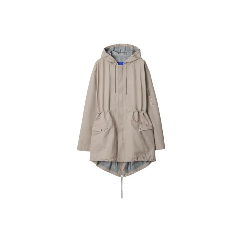 Burberry Coats Men Gray-0