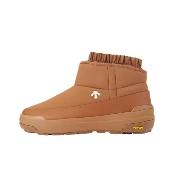 DESCENTE Abrasion Resistant Slip Resistant Short Snow Boots Unisex Brown