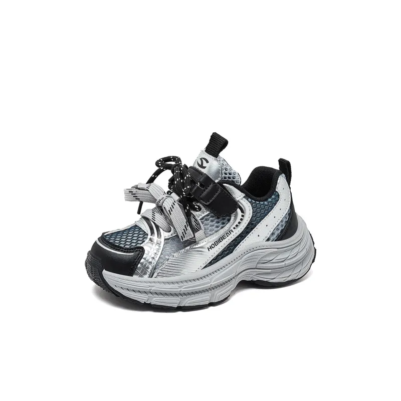 HOBIBEAR Kids' Running Shoes Gray Silver Kids'-1