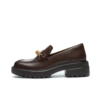 Joypeace Sugar Cooked Chestnut Loafers Women's