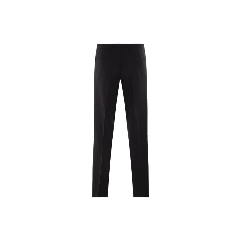 PRADA Logo Patch Tailored Trousers-1