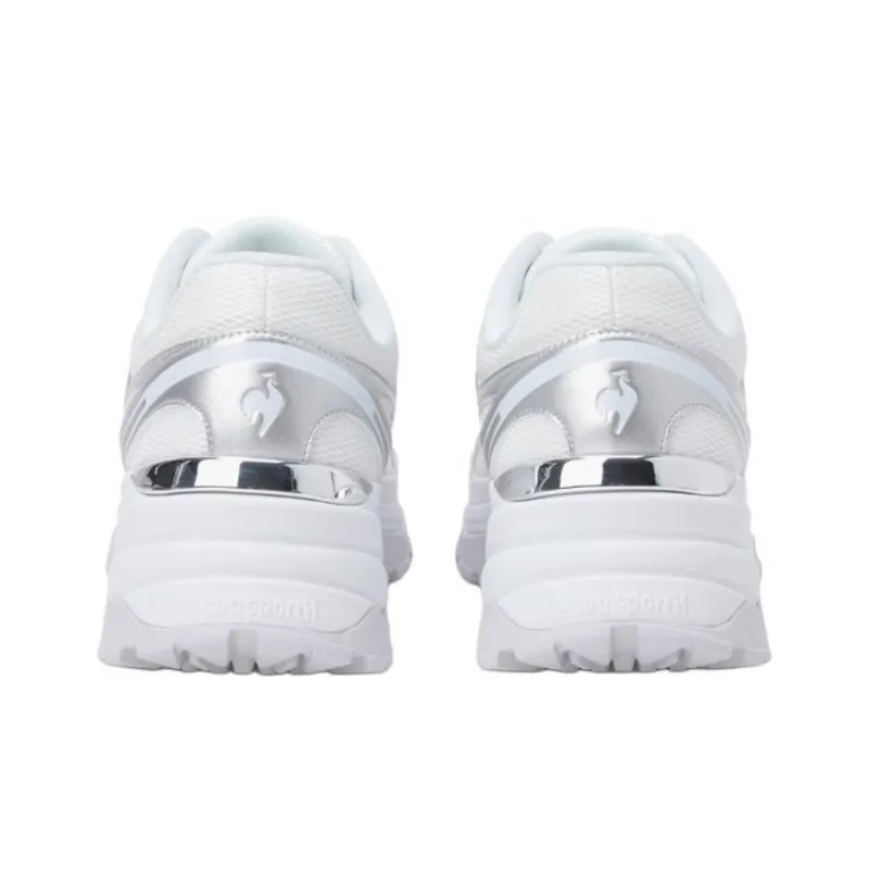 Le Coq Sportif Anti Slip Wear Resistant Low Top Running Shoes Women's White-3