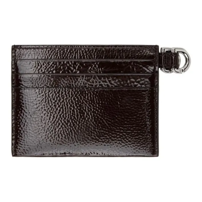Givenchy Calfskin Card Holder Women's Brown-1