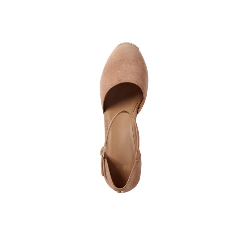 HUGO BOSS Wedge Heel High Heels Women's Beige-3