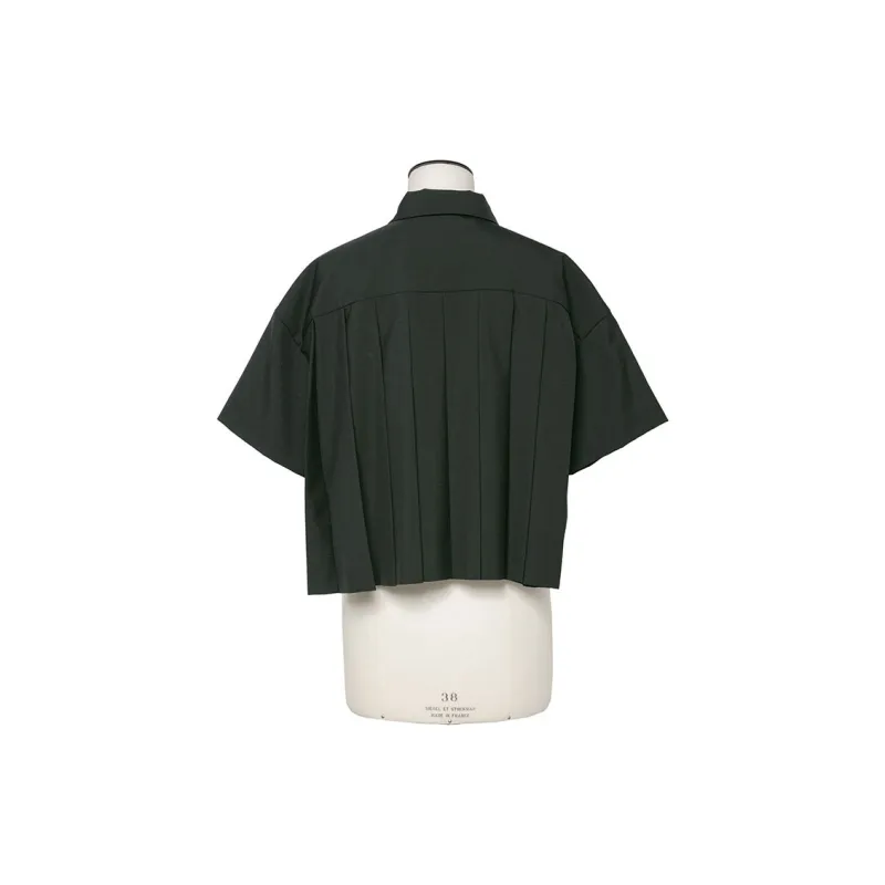 Sacai Cropped Utility Shirt-1