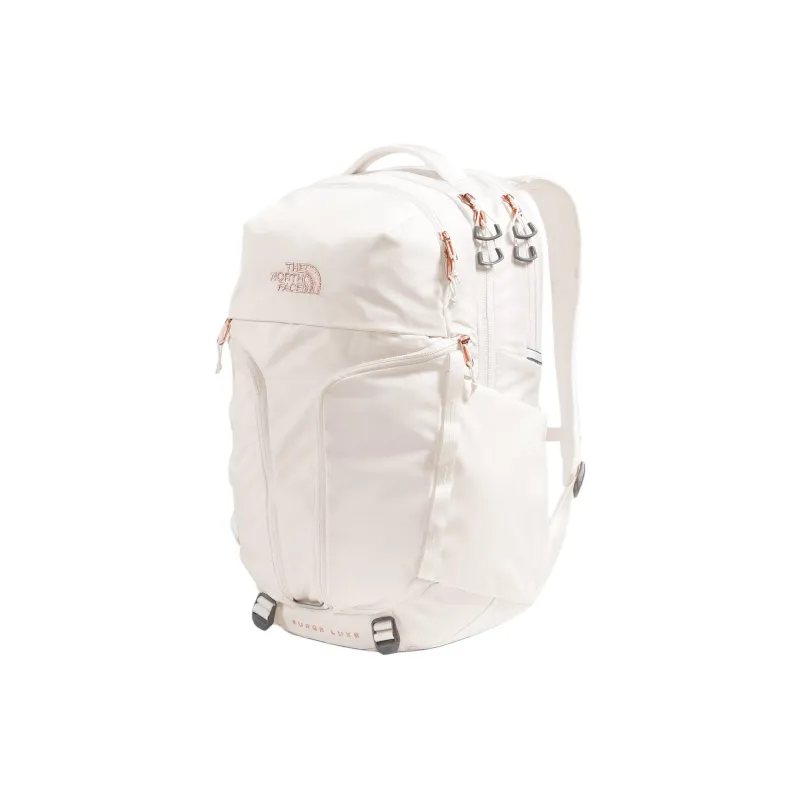 THE NORTH FACE Surge Recycled Nylon Backpack Women's Gardenia White-1
