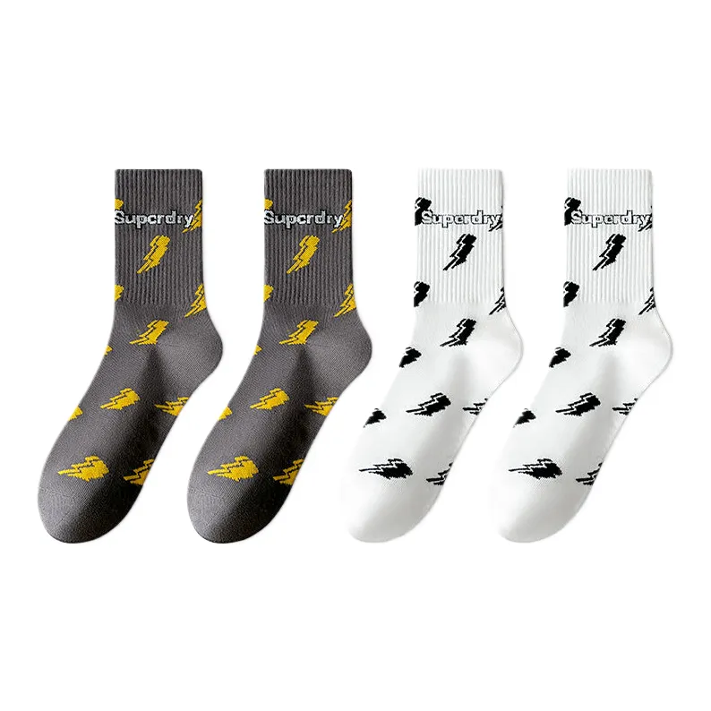 Cotton Gene Mid Calf Socks Men's 4 Pack-3