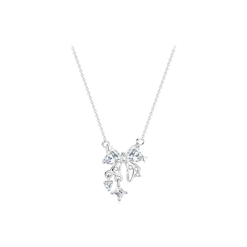 SINO GEM 999 Fine Silver Necklaces Women's-0