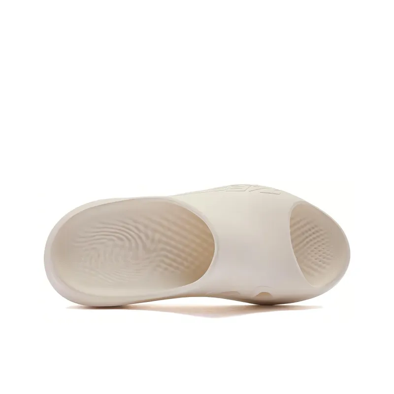 QIAODAN Flying Shadow Slippers 2.0 Slide Slippers Men's Apricot-4