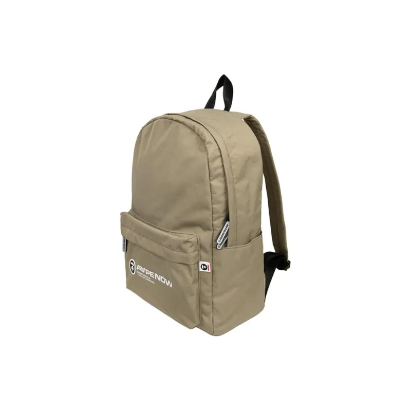 Aape Polyester Backpack Regular Unisex Brown/Black-1