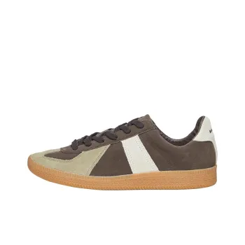Norman Walsh Breathable Lightweight Low Top Running Shoes Unisex Brown Green