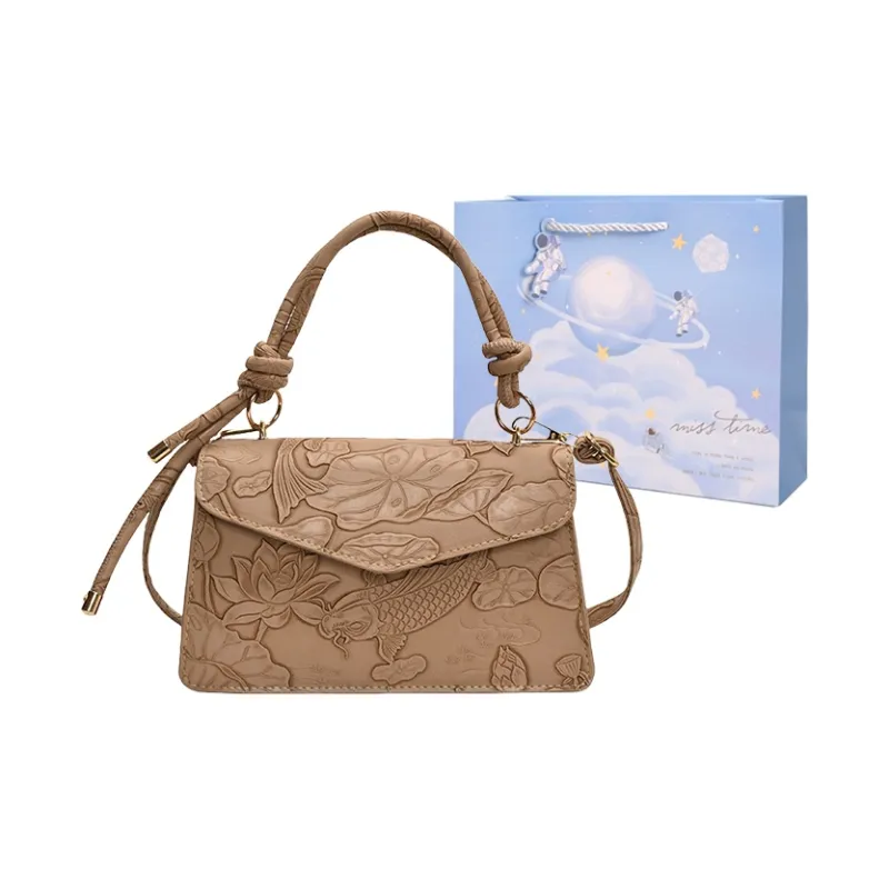 Duoluplo Doron Paul PU One Shoulder Handbag Women's Multicolor-13