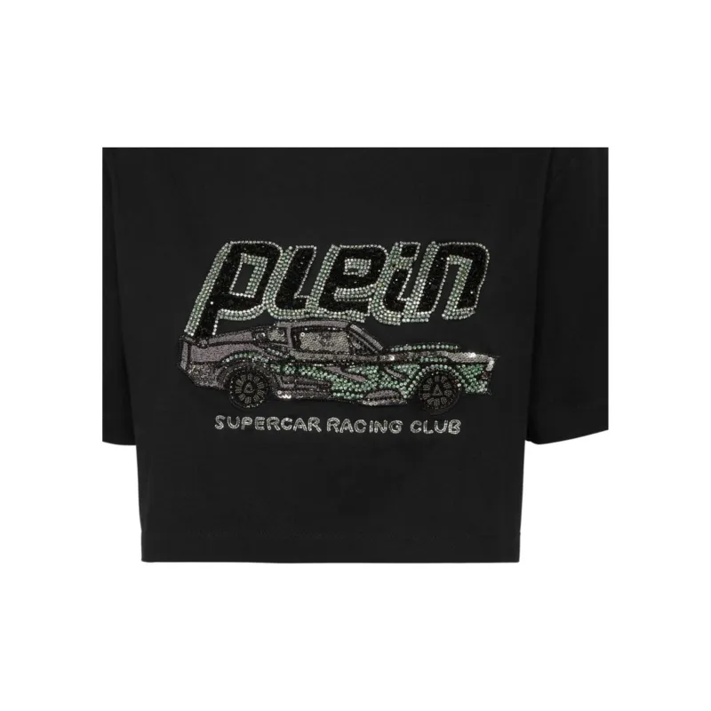 PHILIPP PLEIN Car Cropped T shirt-5