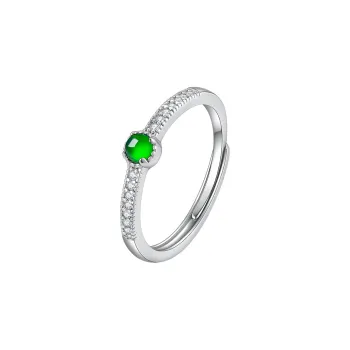 Princess Cui Ice Type Jadeite Rings Unisex