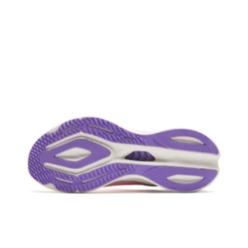 Anta Taming The Wind Cushioning, Breathable, Lightweight Low Top Running Shoes Women's White Cyan-4