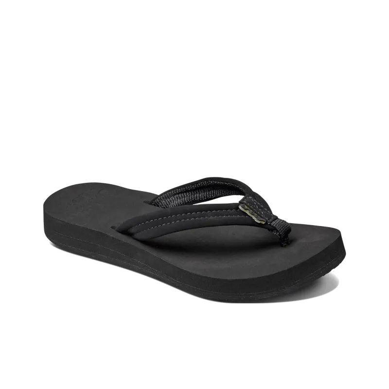 REEF Abrasion-Resistant Slip-Resistant Flip Flops Women's Black-2