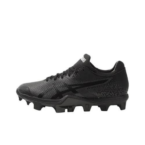 Asics Japan Speed Low Top Upper Height Abrasion Resistant Slip Resistant Functionality Baseball Shoes Men's Black