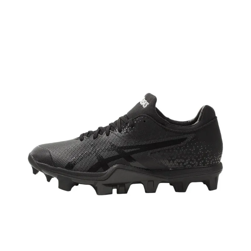 Asics Japan Speed Low Top Upper Height Abrasion Resistant Slip Resistant Functionality Baseball Shoes Men's Black-0