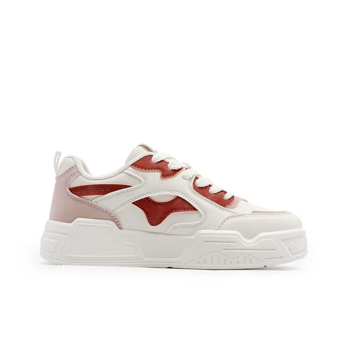 MIIOW Trend Party Series Slip-Resistant Height Increasing Low-Top Skateboard Shoes Women's-1