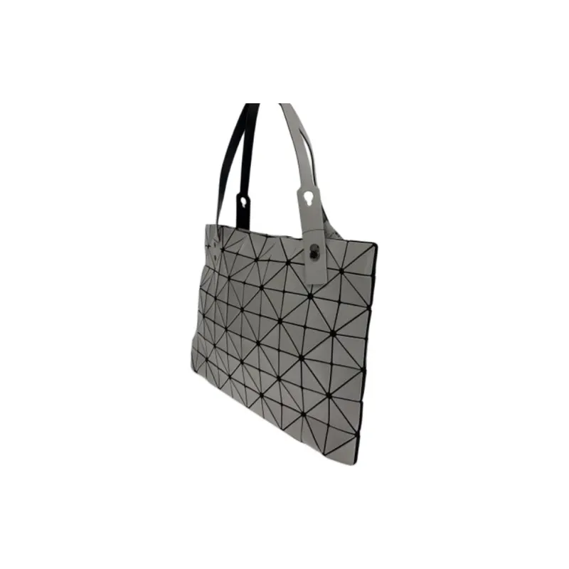 ISSEY MIYAKE PVC Tote Bag, Shopping Bag, Handbag Unisex Charcoal Gray-3